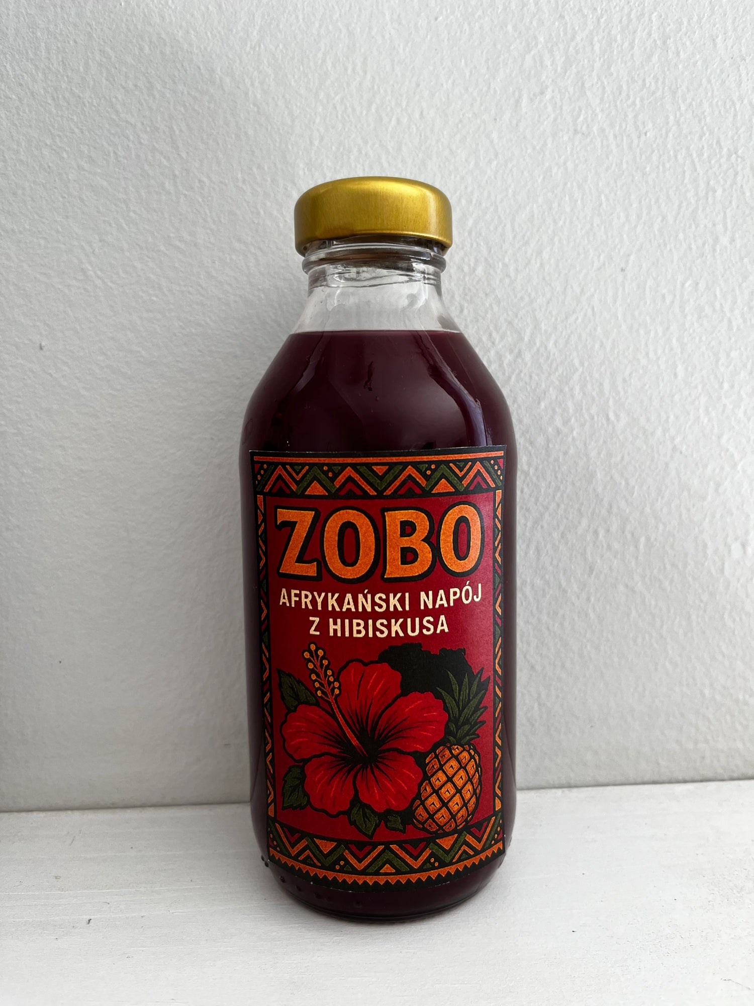 Naturalny napój z hibiskusa