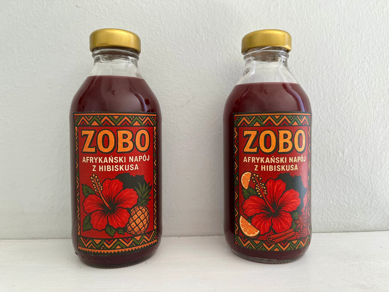 Naturalny napój z hibiskusa
