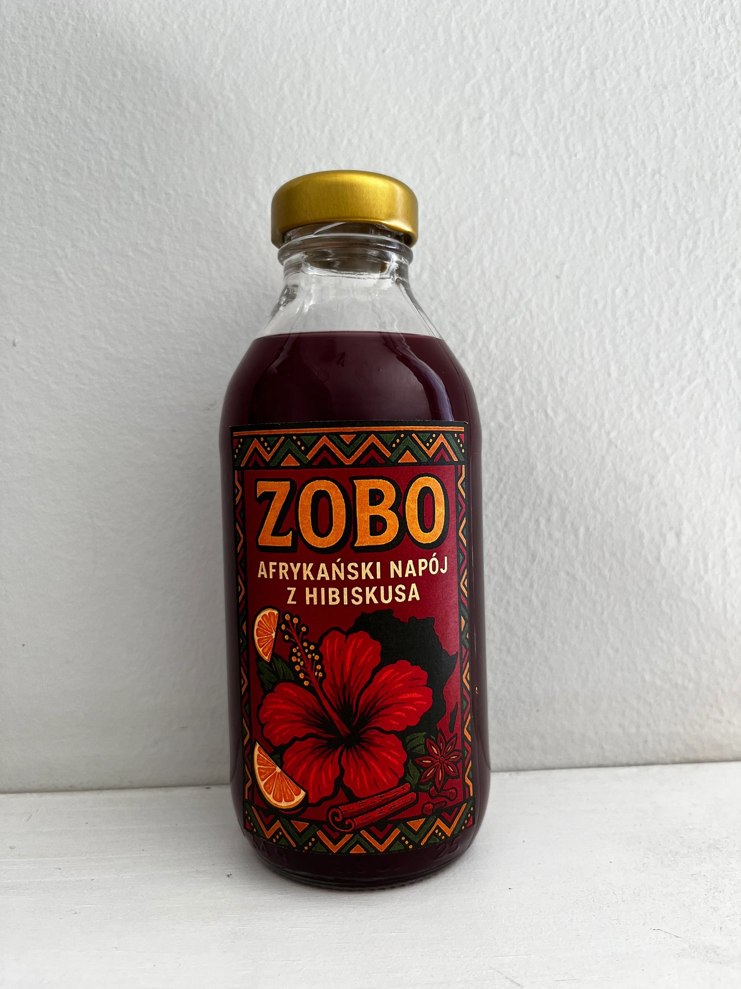 Naturalny napój z hibiskusa